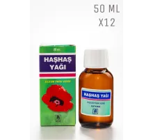 Haşhaş Yağı 50 Ml X12 Adet