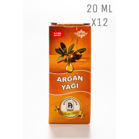 Argan Yağı 20 ml X12 Adet