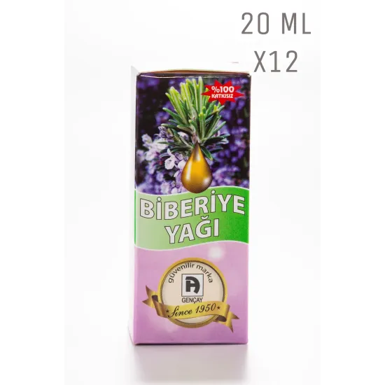 Biberiye Yağı 20 ml X12 Adet