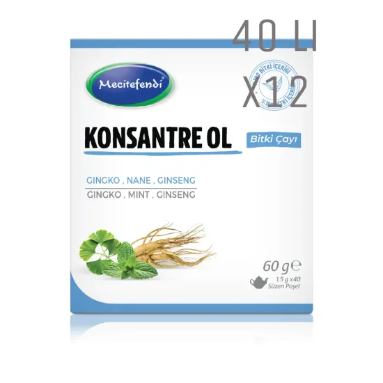 Konsantre Ol Çayı 40'lı 12 Adet
