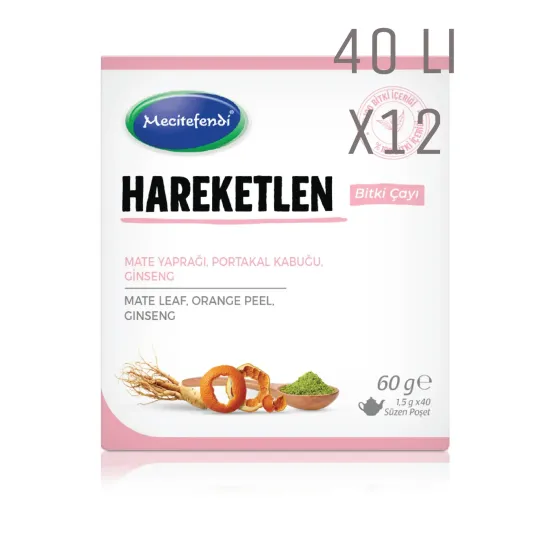 Hareketlen Çayı 40'lı 12 Adet