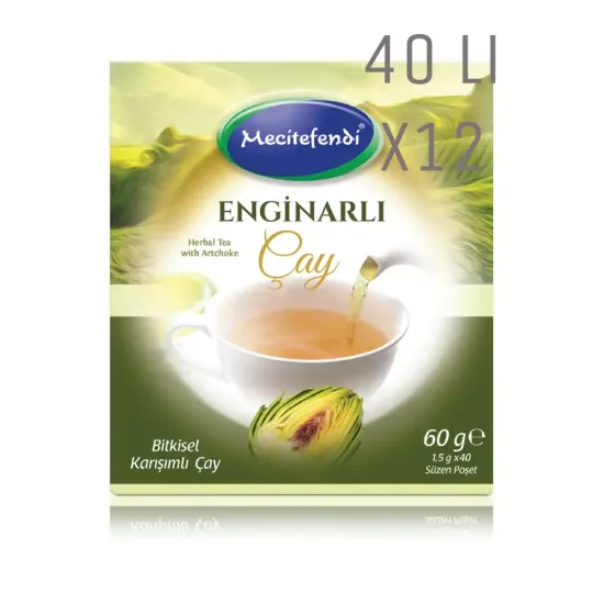 Enginarlı Çay 40’lı Poşet Çay 12 Adet