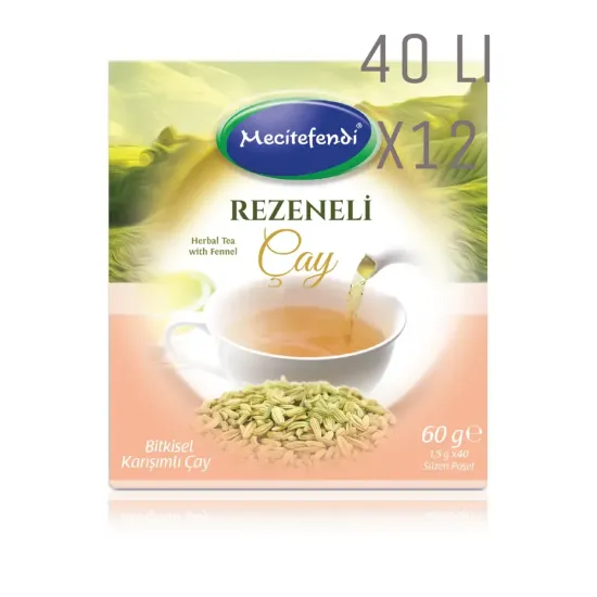 Rezeneli Çay 40’lı Poşet Çay 12 Adet