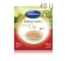 Kiraz Saplı Çay 40'lı Poşet Çay 12 Adet