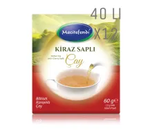 Kiraz Saplı Çay 40'lı Poşet Çay 12 Adet