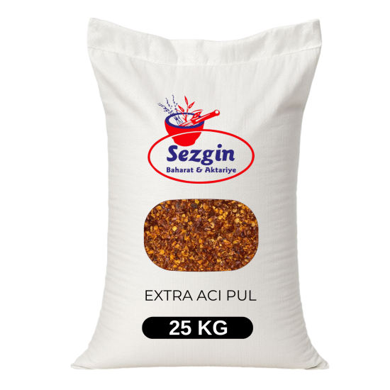 Extra Acı Pul Biber 25KG