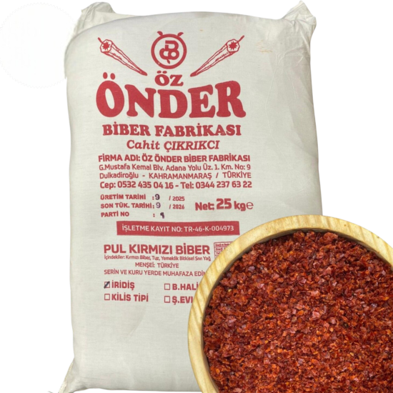 Önder İridiş Biber 25KG
