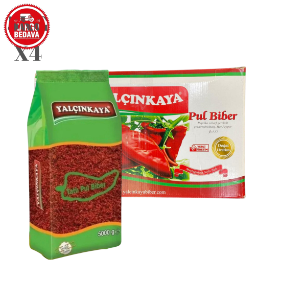 Yalçınkaya Tatlı Pulbiber 20 KG