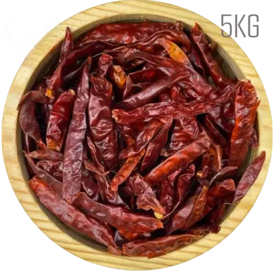 Acı Kuru Biber - Tüm Biber 5KG