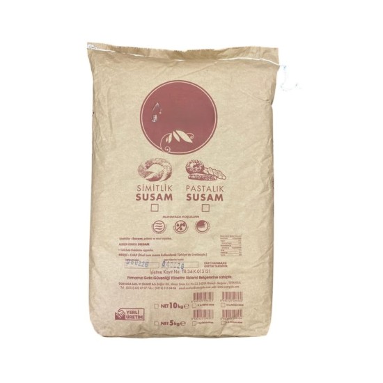 Üçer Susam Beyaz Susam 10KG