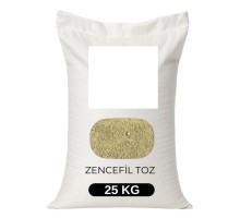 Öğütülmüş Zencefil - Zencefil Tozu 25 KG