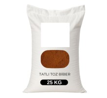 Tatlı Tozbiber - Kırmızı Tozbiber 25 KG