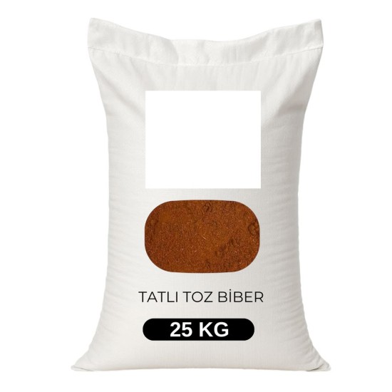Tatlı Tozbiber - Kırmızı Tozbiber 25 KG