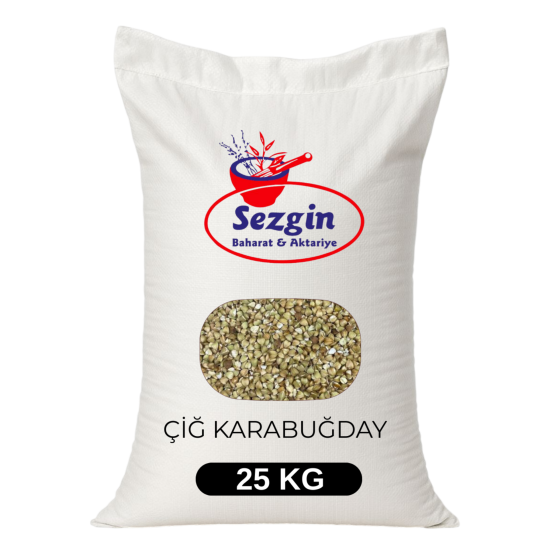 Karabuğday Çiğ 25 KG