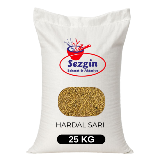 Sarı Hardal Tohumu 25 KG