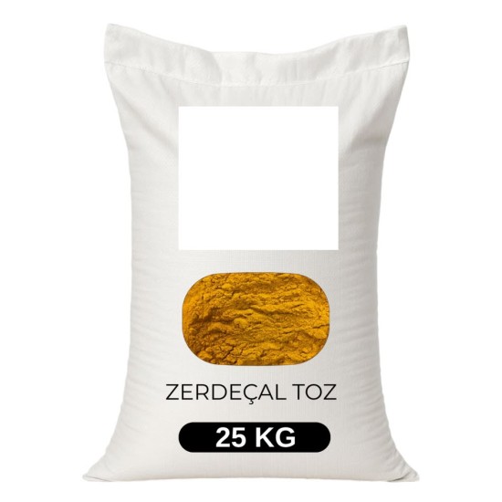 Öğütülmüş Zerdeçal - Toz Zerdeçal 25 KG