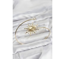 Pazu Bileklik Gold Renk Pirinç Güneş Model TJ-BB8568