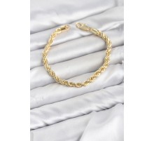CM Burgu Model Gold Renk Pirinç Kadın Bileklik TJ-BB8591