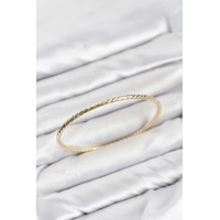 CM Gold Renk Lazer Kesim Model 65 mm Bilezik TJ-BB8617