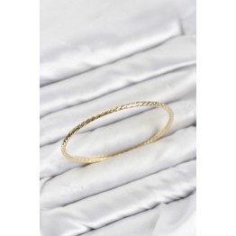 CM Gold Renk Lazer Kesim Model 65 mm Bilezik TJ-BB8617