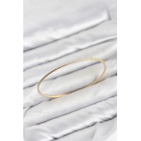 CM Gold Renk Simli Model 65 mm Bilezik TJ-BB8618