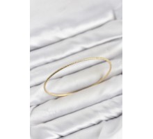 CM Gold Renk Simli Model 65 mm Bilezik TJ-BB8618