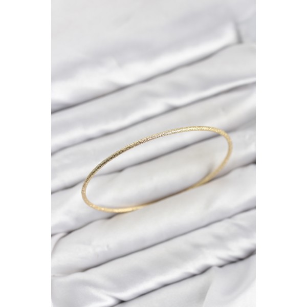 CM Gold Renk Simli Model 65 mm Bilezik TJ-BB8618
