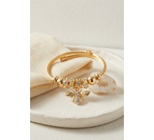 Arı Model Gold Renk Charm Bileklik TJ-BB8688