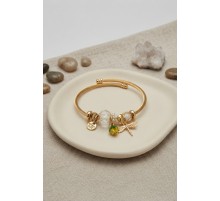 Yusufçuk ve Beyaz Charmlı Bileklik TJ-BB8697