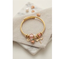 Yusufçuk ve Pembe Charmlı Bileklik TJ-BB8698