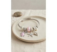Caretta Caretta ve Deniz Yıldızı Charmlı Bileklik TJ-BB8785