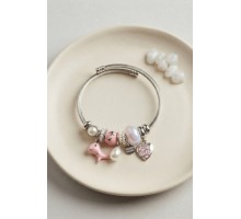 Pembe Dino Charmlı Bileklik TJ-BB8799