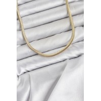 CM Yassı Yılan Zincir Model 60 cm Kadın Kolye TJ-BKO11128