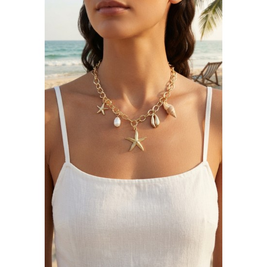 Maris Deniz Yıldızı Charm Kolye TJ-BKO11164