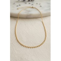 Gold Renk Topçcuk Model 60 cm Kadın Kolye TJ-BKO11212