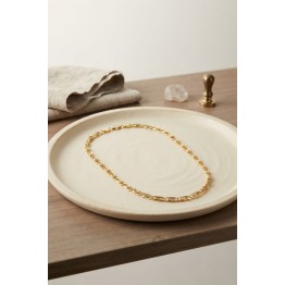 CM Yay Model Gold Renk 50 cm Kadın Kolye TJ-BKO11219