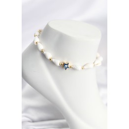 Deniz Kabuğu Model Yıldız Nazarlı Halhal TJ-HH1697