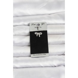 316L Cerrahi Çelik Fiyonk Model Göbek Piercing TJ-PR1376