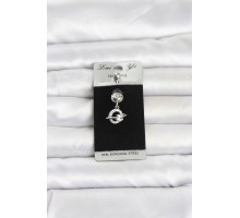 316L Cerrahi Çelik Sallantılı Yıldız Model Göbek Piercing TJ-PR1377