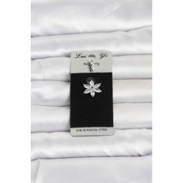 316L Cerrahi Çelik Lotus Model Göbek Piercing TJ-PR1378