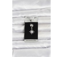 316L Cerrahi Çelik Sallantılı Kutup Yıldızı Model Göbek Piercing TJ-PR1380