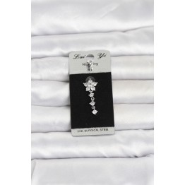 316L Cerrahi Çelik Sallantılı Çiçek Model Göbek Piercing TJ-PR1381