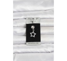 316L Cerrahi Çelik Sallantılı Yıldız Model Göbek Piercing TJ-PR1386