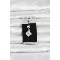 316L Cerrahi Çelik Sallantılı Yonca Model Göbek Piercing TJ-PR1388