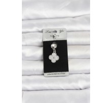316L Cerrahi Çelik Sallantılı Yonca Model Göbek Piercing TJ-PR1388