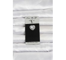 316L Cerrahi Çelik Zirkon Taşlı Kalp Model Göbek Piercing TJ-PR1389