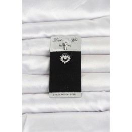 316L Cerrahi Çelik Kalp Model Göbek Piercing TJ-PR1394