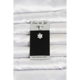 316L Cerrahi Çelik Çiçek Model Göbek Piercing TJ-PR1395