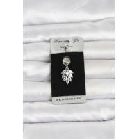 316L Cerrahi Çelik Sallantılı Başak Model Göbek Piercing TJ-PR1396