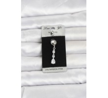 316L Cerrahi Çelik Sallantılı Damla Model Göbek Piercing TJ-PR1398